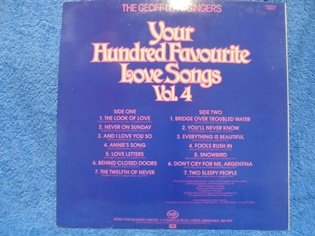 Your Hundred Favourite Love Songs Vol. 4, 1982, LP-levy, R1166