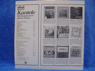 Kantele, Ulla Katajavuori- Martti Pokela, LP-levy, M63
