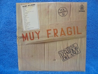 Muy Fragil, Contiene Lo mejor del ano vol.10, 1973, LP-levy, R1197