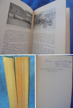 Iisalmen kauppalan ja kaupungin historia 1860-1930, Risnen Tauno, K2329