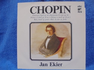 Chopin, Jan Ekier, 1981, LP-levy, R1222