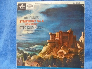 Bruckner Symphony No.4 "romantic", Otto Klemperer, 1965, LP-levy, R1218