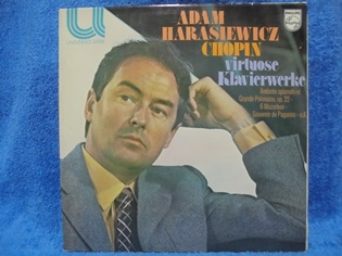 Adam Harasiewicz Chopin, Virtuose klavierwerke, 1972, LP-levy, R1217