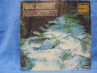 Franz Schubert, Forellenquintett, 1962, LP-levy, R1214