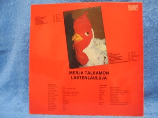 Nukketeatterissa, Merja Talkamon lastenlauluja, 1982, LP-levy, M60