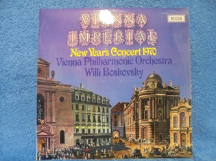 Vienna Imperial, New Years Concert 1970, LP-levy, M649
