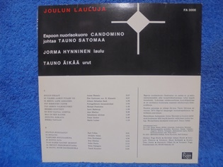 Joulun lauluja, Condomino- Satomaa- Hynninen- ik, M164