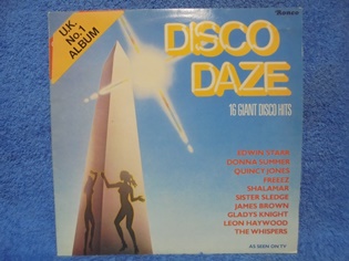 Disco Daze, 16 giant disco hits, 1981, LP-levy, M163