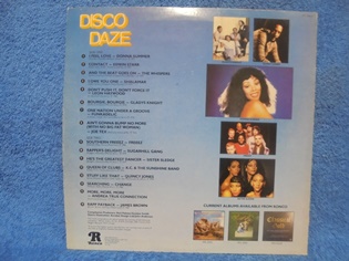 Disco Daze, 16 giant disco hits, 1981, LP-levy, M163