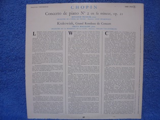Chopin, Piano Concerto No.2 in F minor, 1974, M290