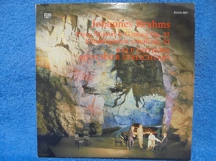 Johannes Brahms, Ralf Gothoni, Mnchner Streichtrio, 1985, LP-levy, R1292
