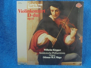 Ludvig van Beethoven, Violinkonsert D-dur, 1976, R1264