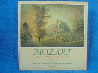 Mozart, Haffner Serenade Nr.t in D-dur, LP-levy, R1231