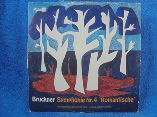 Bruckner Symphonie Nr.4 romantische, LP-levy, R1229