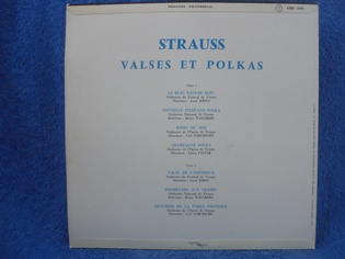 Strauss, Valses et Polkas, LP-levy, M280