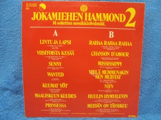 Jokamiehen hammond 2, 1977, LP-levy, M75