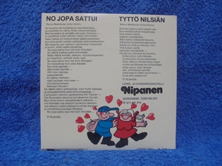 Esa Pakarinen, No jopa sattui- Tytt Nilsin, 1978, Single-levy, M331