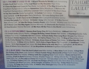 Unohtumattomat thdet- Unohtumattomat laulut, 2010, 3x CD-levy, R479