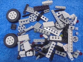 Technic Lego 8810+8720, Cafe racer, OSIA, 1991, E530