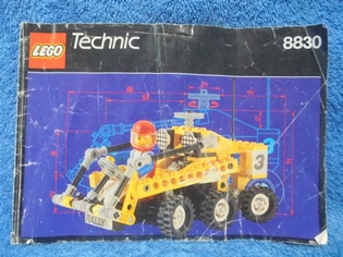 Technic Lego 8830, Rally 6-Wheeler, 1990, OSIA, E719