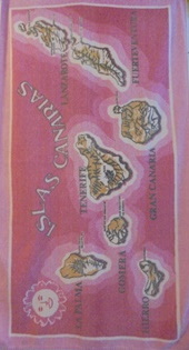 Islas Canarias- froteepyyhe, S796