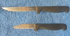 Ekco Waverex, mustakahvaiset veitset 2 kpl, A490