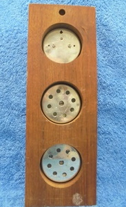 Mittariyhdistelm, ilmapuntari- kosteusmittari- lmpmittari, E979