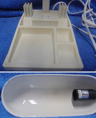 Vaalea pytlamppu tarviketelineell, H106