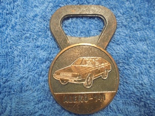 Metallinen korkinavaaja, Aleko-141, vintage, R371