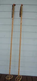 Karhu-sukset, Finngrip Polar-siteet ja Bambu-sauvat, B22