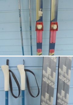 J�rvinen JJ Jussi sukset, Salomon-side, Exel-sauvat, B18