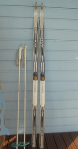 Rossignol, sukset, Salomon Profil siteet, sauvat, B828