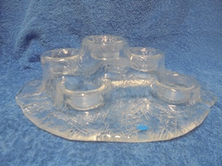 Merilas, tuikkualusta, Tulivuori, kuuden tuikun, sign. Pertti Kallioinen, A387