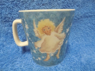 Kultakeramiikka, Enkeli-muki, Katja Saario, A3187