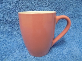 Posliininen roosa muki, A1821