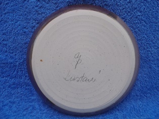ap Kustavin savi, lautanen, A3756