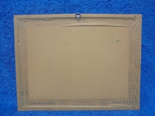 Pieni vanha taulu, Paris L'Arc De Triomphe, printti, Marius Girard, S755