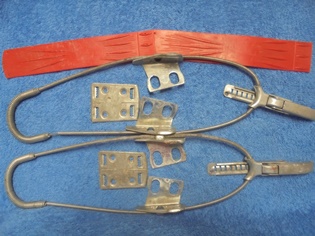 Jofa AB, vanhat metalliset vaijerisiteet ja muoviset kantalaput, B736