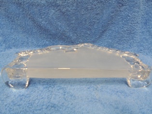 Goebel Glass, Seimiasetelman-tausta, kirkas lasi/ huurrettu lasi, veistos, A3763