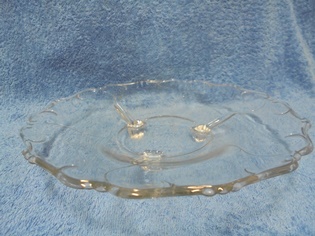 Riihimen lasi, tarjoiluvati, pienet jalat, Ludvig, A3063