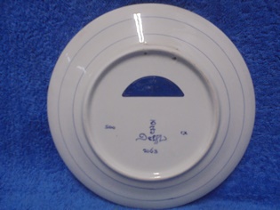 Royal Delft de Porceleyne Fles, seinlautanen, Tuulimylly, vintage, S785