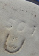 Ruskea keraaminen kannu, A1949