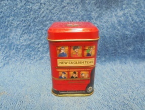 Pieni English Teas- tyhj pelttipurkki, R910