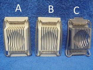 Kanamunan viipalointilaite, muovi/metalli tai metalli, A3900