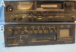 Auton kasettisoitin/radio, Pioneer KE-4700 tai Blaupunkt OXFORD SQM 38, B707