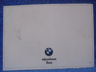 BMV, k�ytt�ohjekirja, K2116