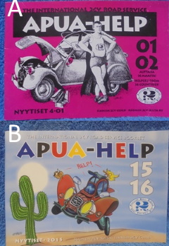 Nyytiset, Apua-Help, 2001-2002 tai 2015-2016, Suomen 2CV-Kilta, K1670