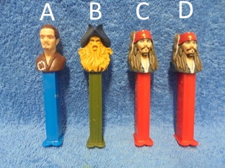 Pez, makeisannostelija, Pirates of the Caribbean, kerily, R584