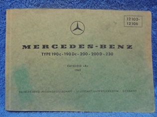 Mercedes-Benz, katalogi 1965, K2677