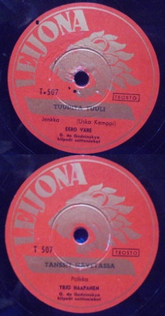 Eero Vre/ Yrj Haapanen, Tuudita tuuli/ Tanssit navetassa, sellakka, M696